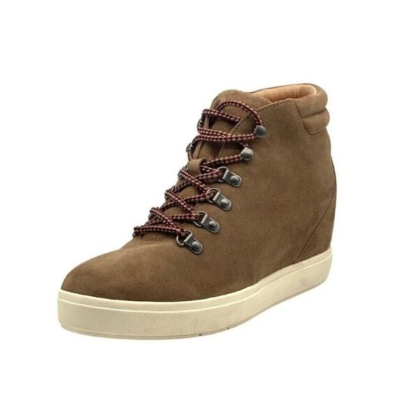 DR SCHOLLS Shoes - DR SCHOLLS Womens Brown Cushioned Into Groove Round Toe Zip-Up Booties 9.5 M
